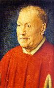 Jan Van Eyck Portrait of Cardinal Niccolo Albergati Norge oil painting reproduction